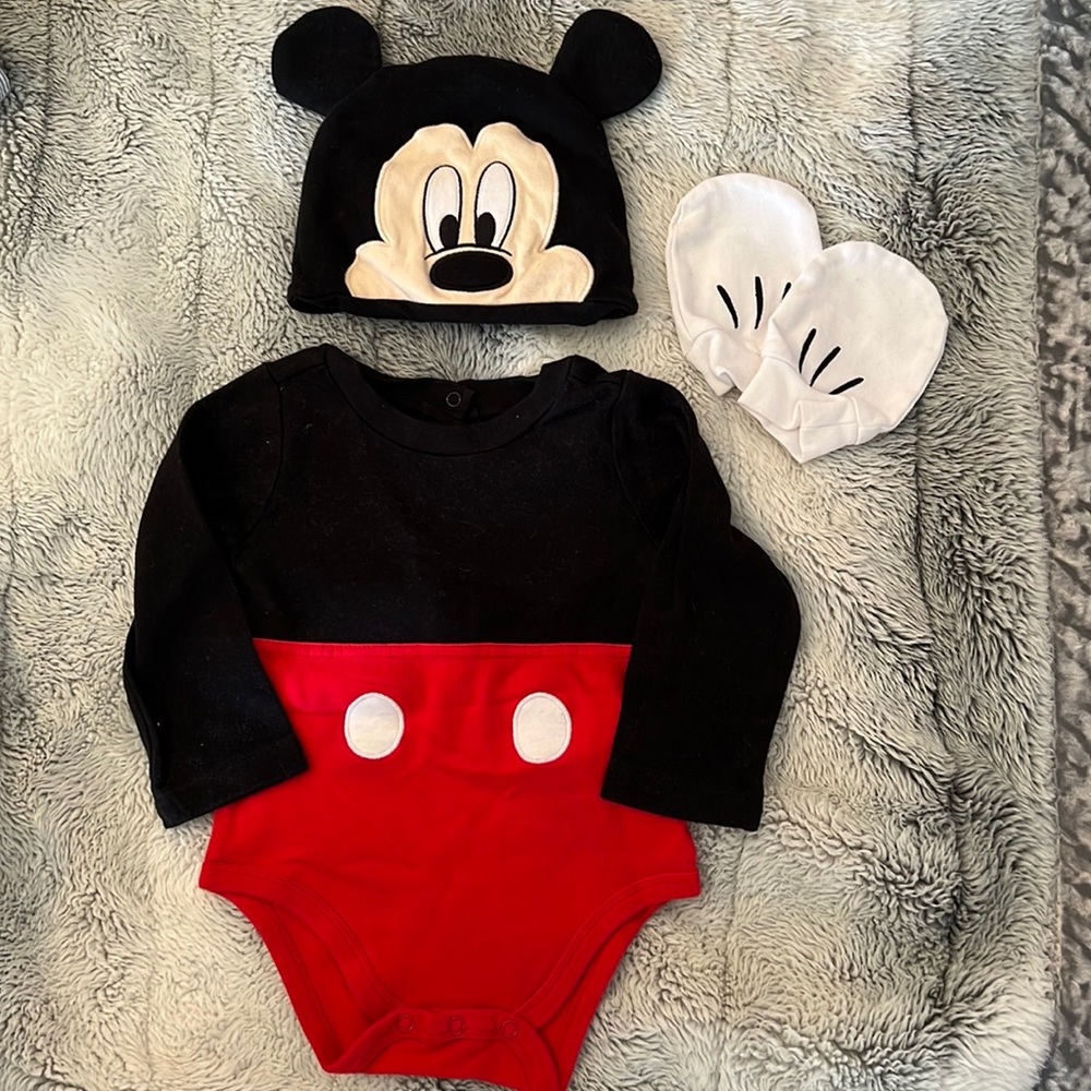 Mickey Mouse onesie outfit 18-24 months